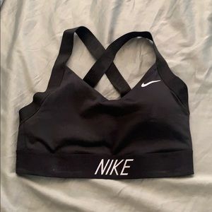 Black Nike Sports Bra